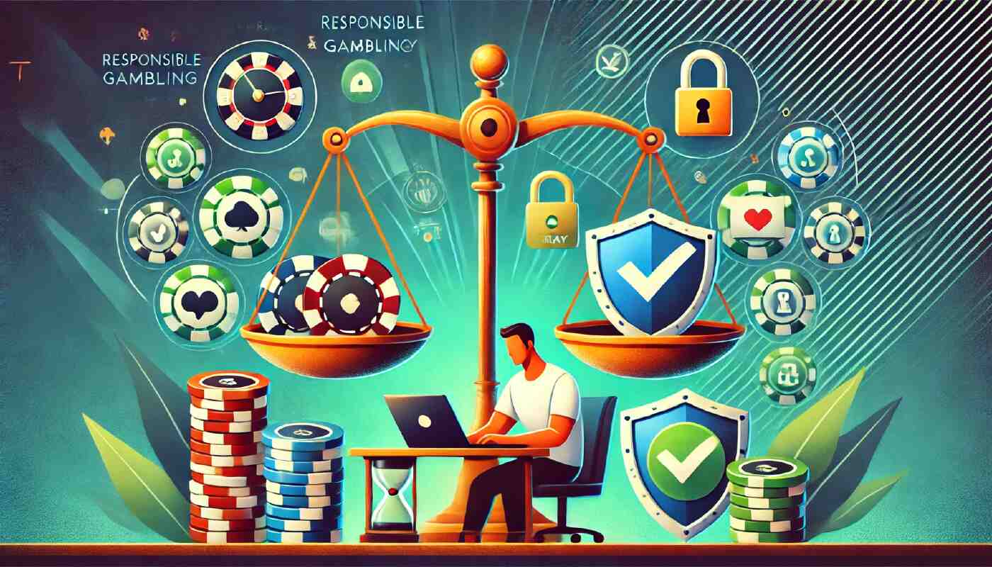 Illustrering och förklaring av ansvarsfullt spelande och rättvist spel hos Slot Wish Casino.