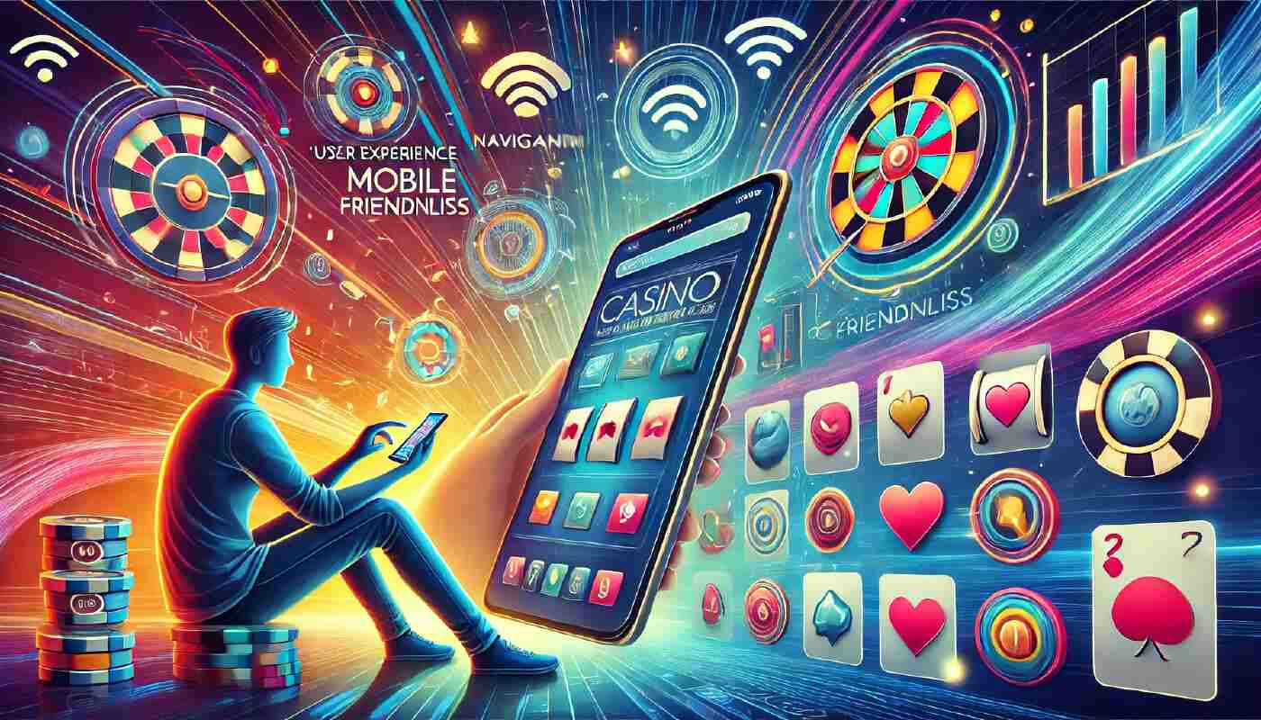 Bild som symboliserar användarupplevelsen och mobilvänligheten på Slot Wish Casino.