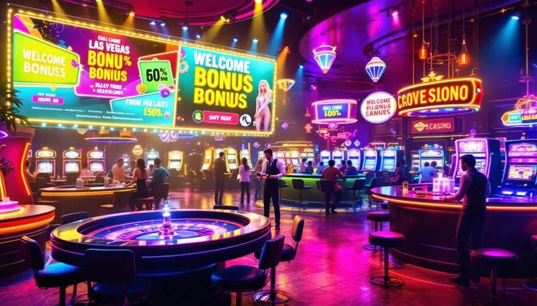 Välkomstbonus och kampanjer för nya spelare på Slot Squad Casino.